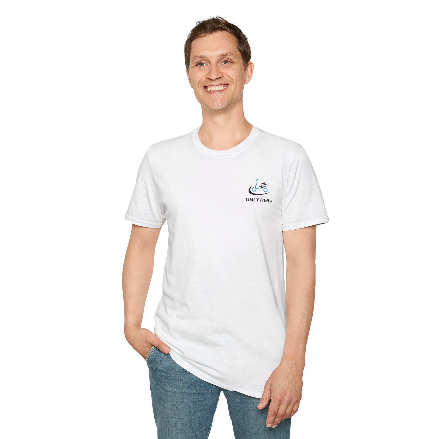 Unisex Softstyle T-Shirt - Only Ramps - Charge Fast Ride Hard