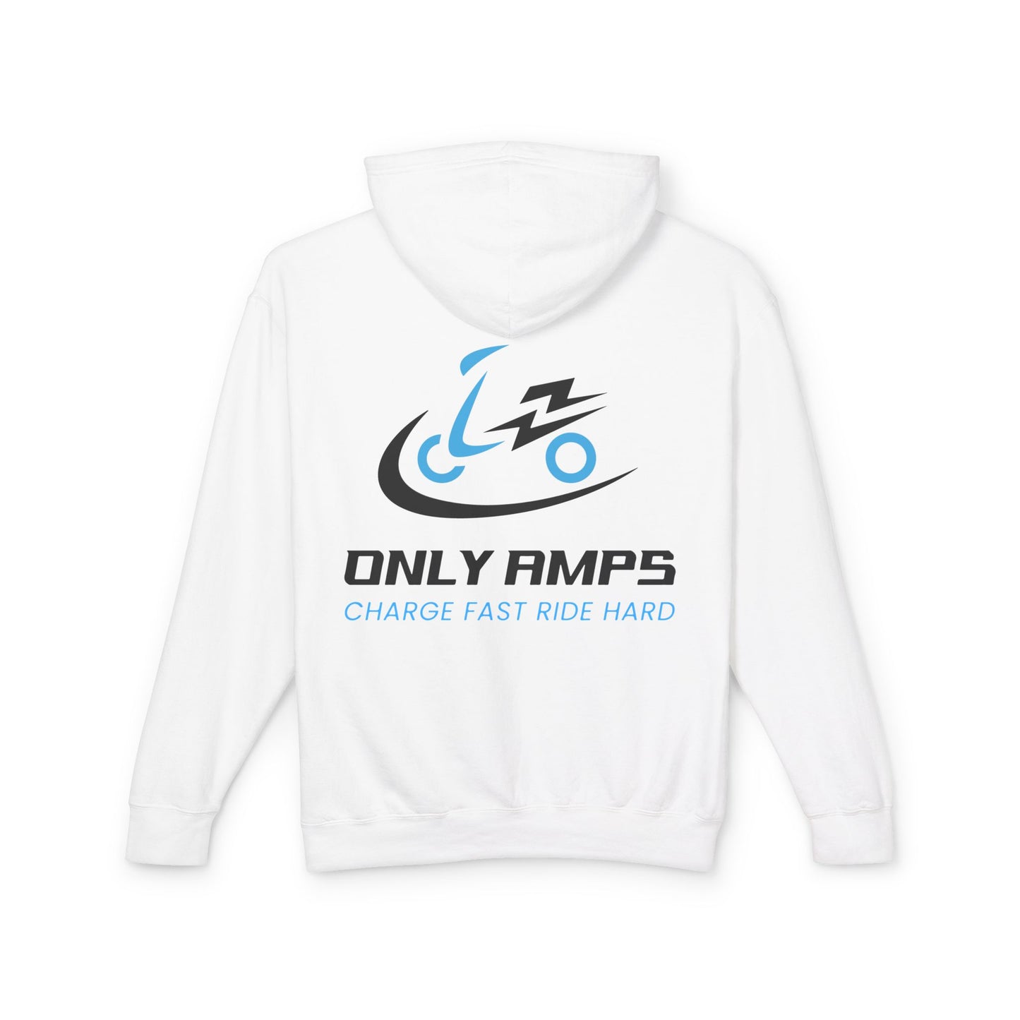 Unisex Lightweight Hoodie with 'Only Amps' Design - Perfect for Biking Enthusiasts, Casual Wear, Gifts for Him/Her, Sports Apparel, [...]