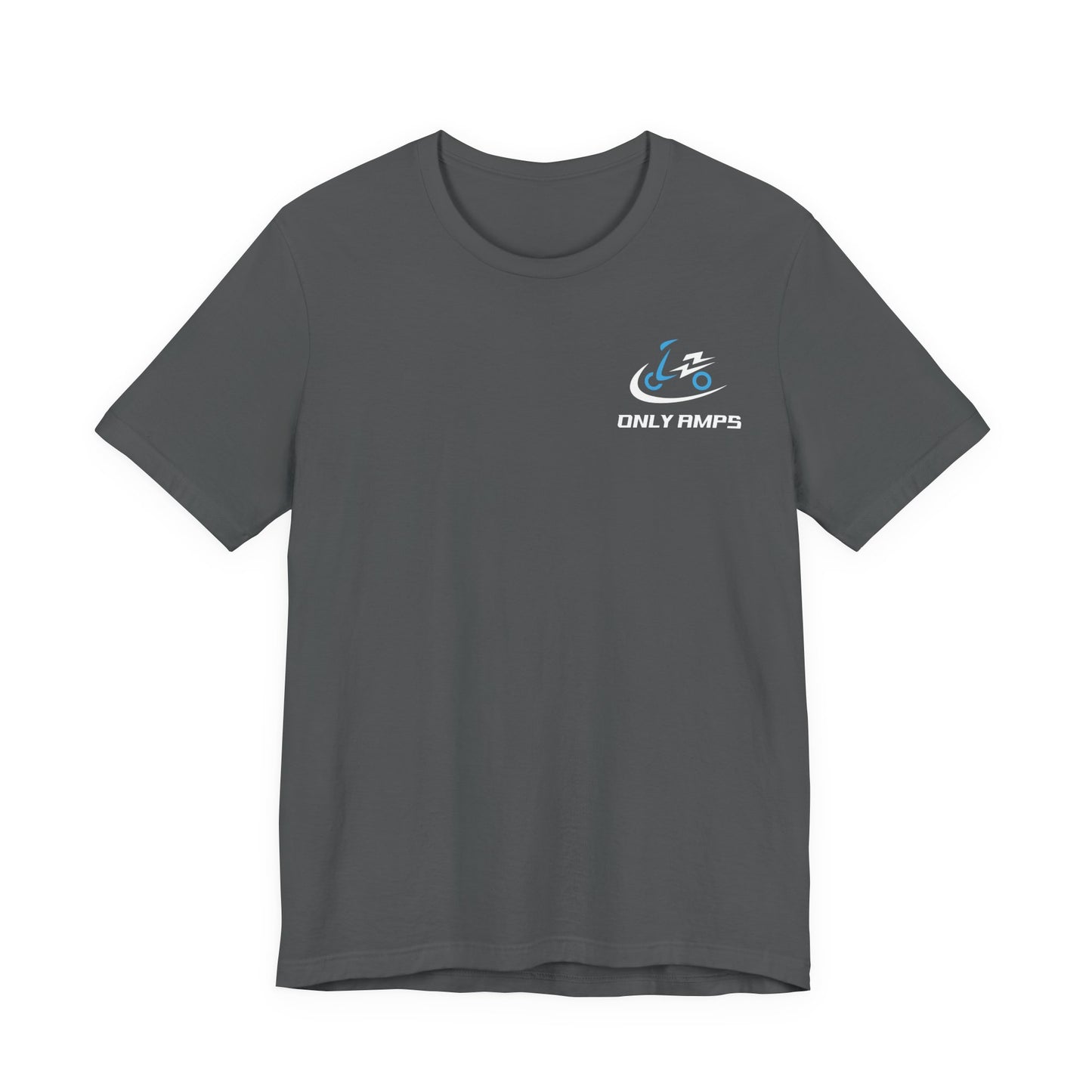 Charge Fast Ride Hard Unisex Tee | Cycling Tee, Gift for Cyclists, Motivational Shirt, Activewear, Casual Wear