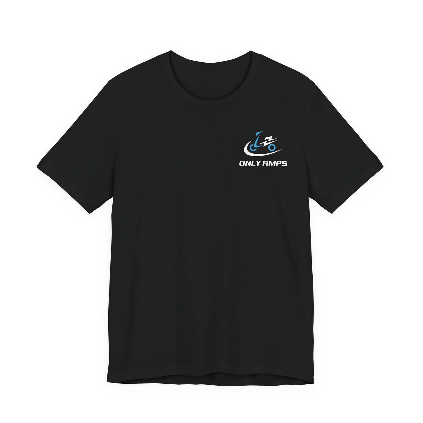 Charge Fast Ride Hard Unisex Tee | Cycling Tee, Gift for Cyclists, Motivational Shirt, Activewear, Casual Wear