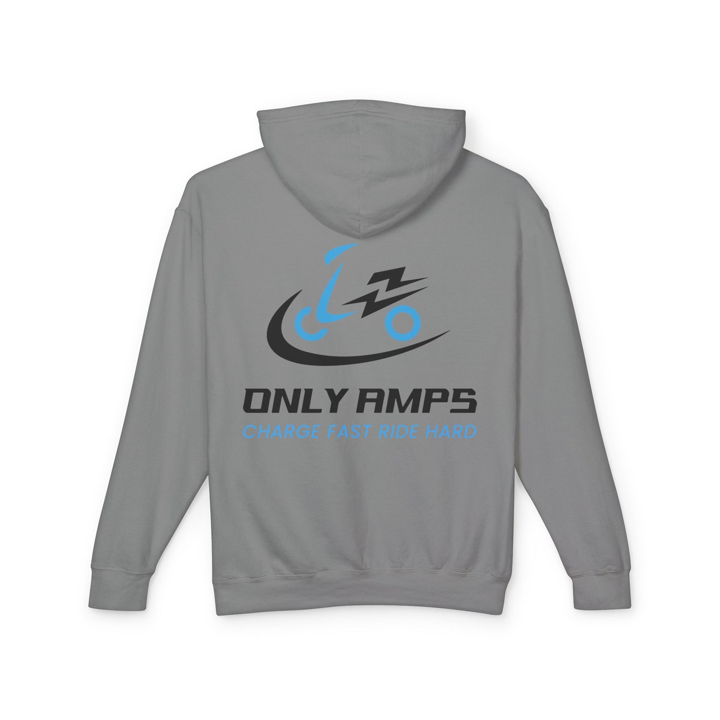 Unisex Lightweight Hoodie with 'Only Amps' Design - Perfect for Biking Enthusiasts, Casual Wear, Gifts for Him/Her, Sports Apparel, [...]