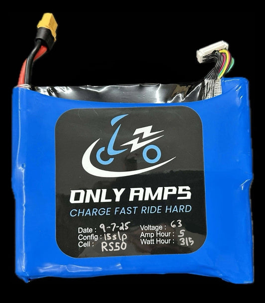 5ah OnlyAmps "Pint BIGBOI" 21700 Drop In Pint Compatible Upgrade